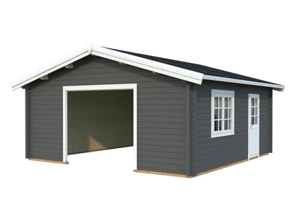 Timber Garage Roger 27.7 m² kit