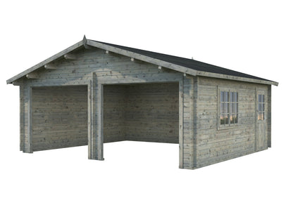 Timber Garage Roger 28.4 m² kit