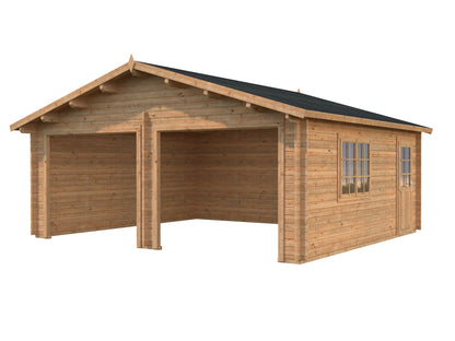 Timber Garage Roger 28.4 m² kit