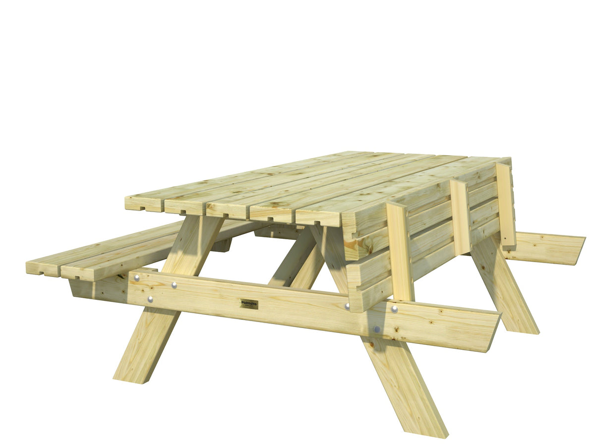 Timber Table and Bench Kit Ruby 18