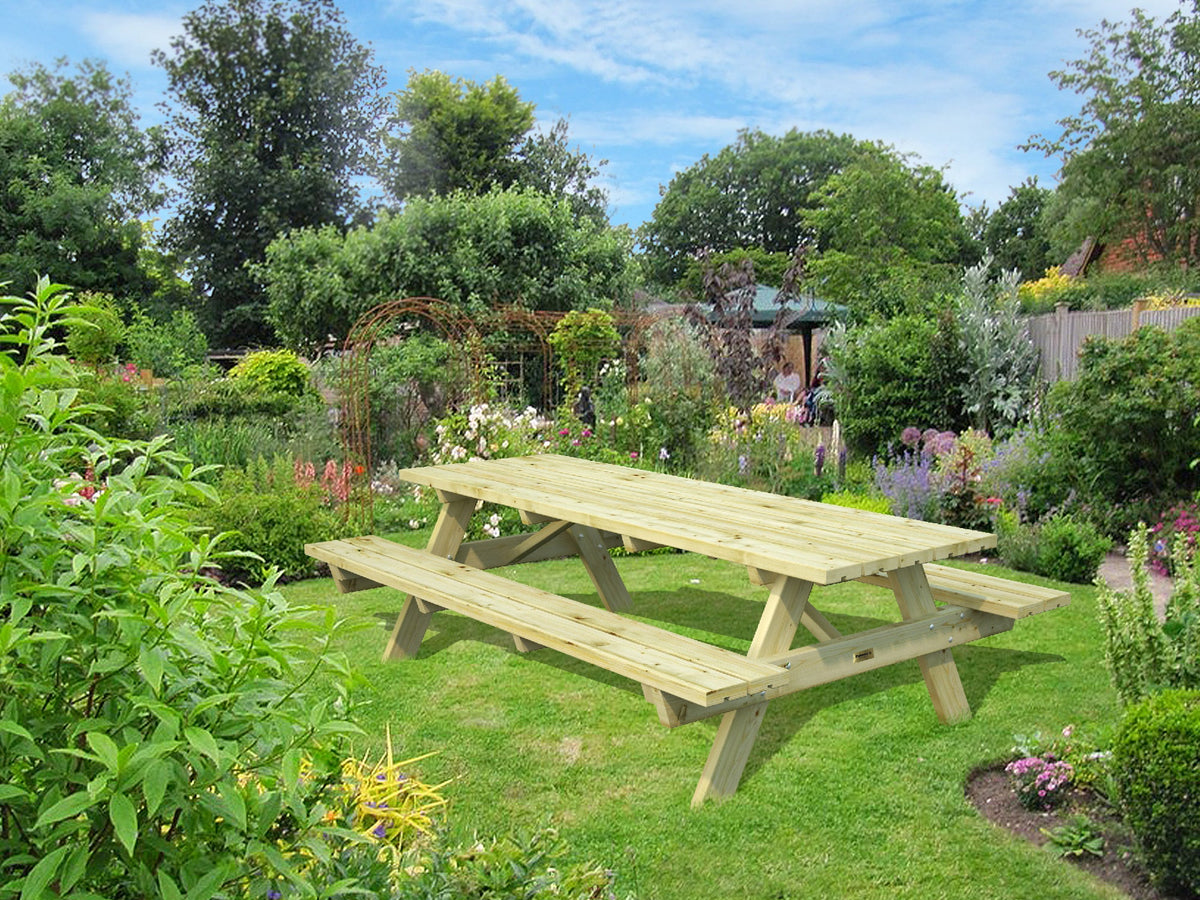 Timber Table and Bench Kit Ruby 24