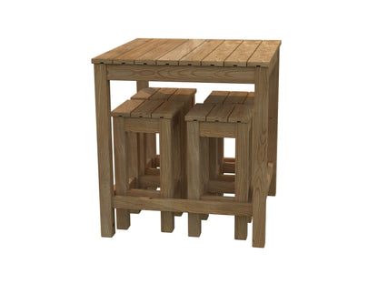 Timber Table and Seat Kit Aron