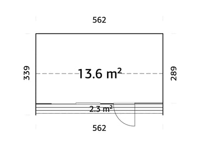 Tiny House Rebekka 13.6 m²