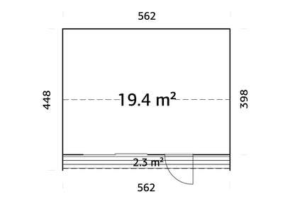 Tiny House Rebekka 19.4 m²