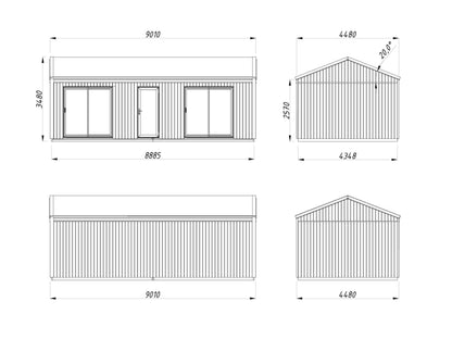 Tiny House Rebekka 31.8 m²