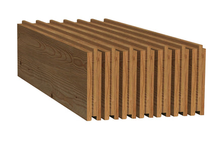 Valentine/Alice 4.7 m² floor, brown pressure-treated