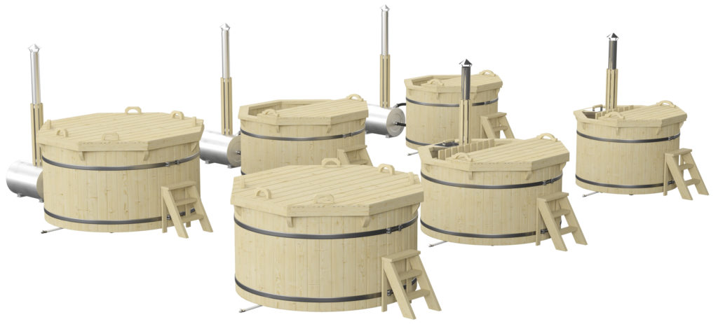 Nordic Spa Wood Fired Hot Tubs All Models