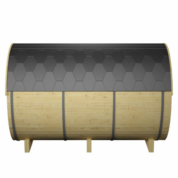 Nordic Spa 3m Sauna Barrel with Electric Heater