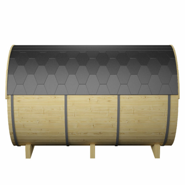 Nordic Spa 3m Sauna Barrel with Electric Heater