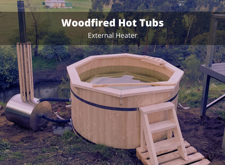 Nordic Spa - Wooden Hot Tub External Heater