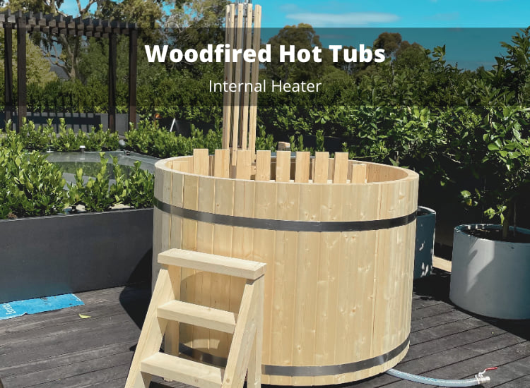 Nordic Spa - Wooden Hot Tub Internal Heater