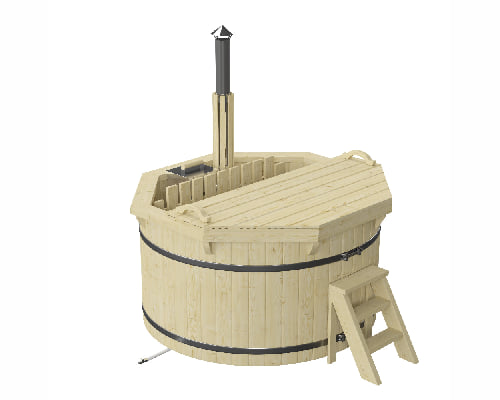 Nordic Spa - Wooden Hot Tub Internal Heater